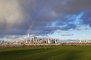 Day Skyline Panorama Manhattan New York City NY