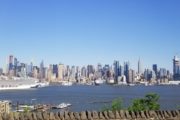 Day Skyline Panorama Manhattan New York City NY