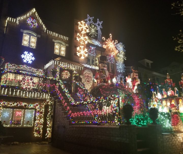 Brooklyn Dyker Heights, Christmas Tour, New York City NY