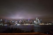 Manhattan SKYLINE at NIGHT New York City